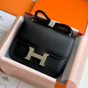 HERMES Black Shoulder/Crossbody Bag